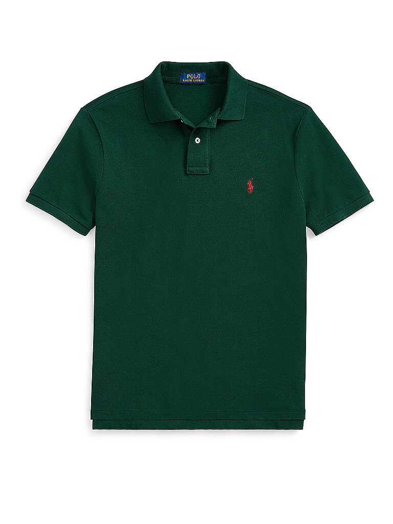 Polo Custom Slim Fit verde scuro XXL