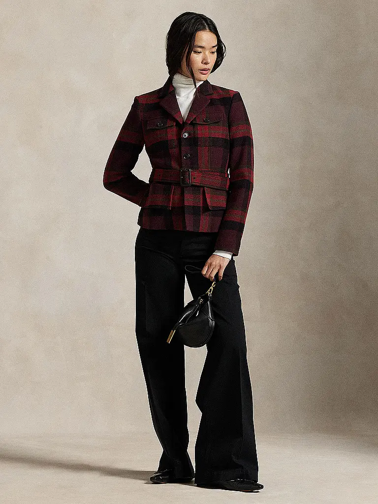 POLO RALPH LAUREN | Blazer | Rosso scuro