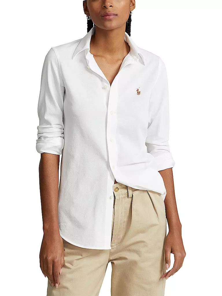 POLO RALPH LAUREN | Blusa Skinny Fit HEIDI | Bianco