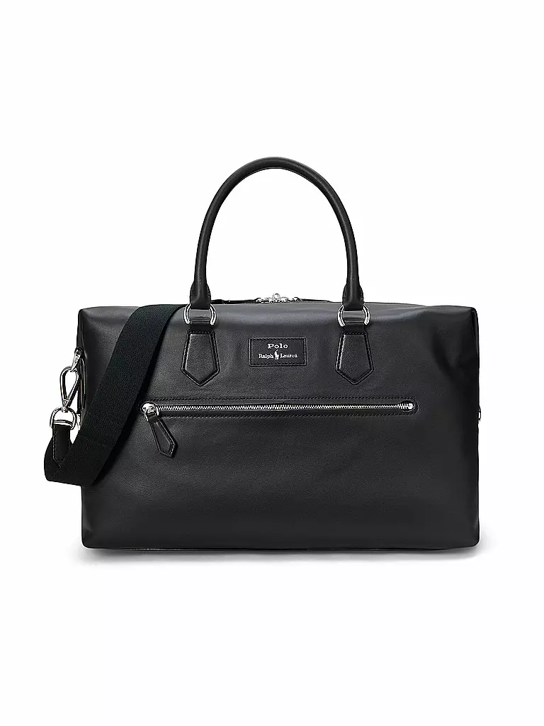 POLO RALPH LAUREN | Borsa in pelle - Weekender | Nero