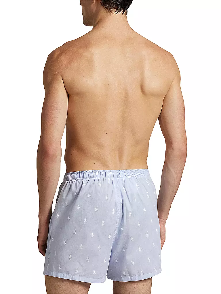 POLO RALPH LAUREN | Boxer 3 pz. blu aop | Blu