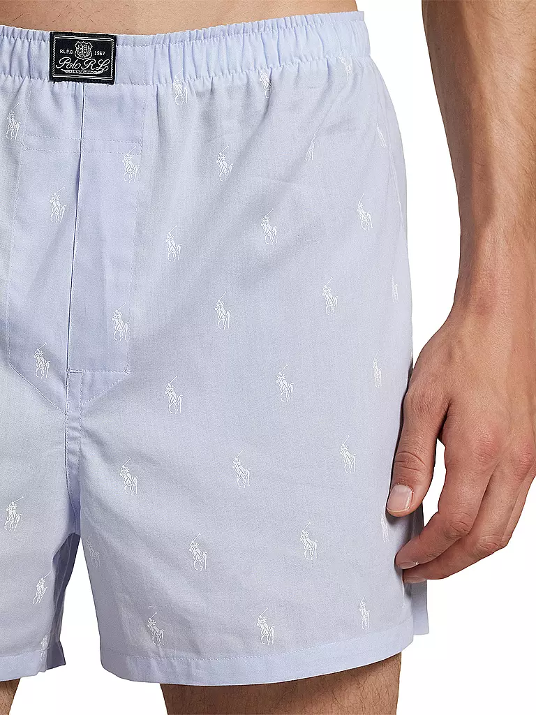 POLO RALPH LAUREN | Boxer 3 pz. blu aop | Blu