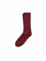 POLO RALPH LAUREN | Calze 40-46 muschio | Rosso scuro