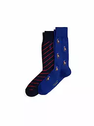 POLO RALPH LAUREN | Calzini confezione da 2 hunter / wine / navy | Blu