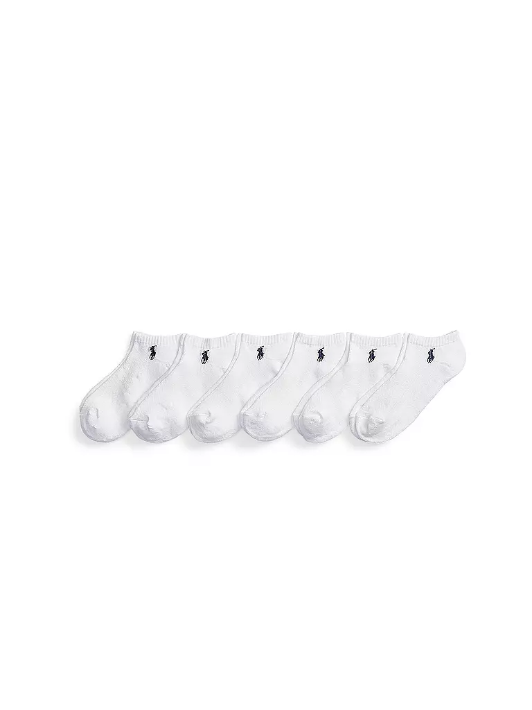 POLO RALPH LAUREN | Calzini confezione da 6 bianco | Bianco