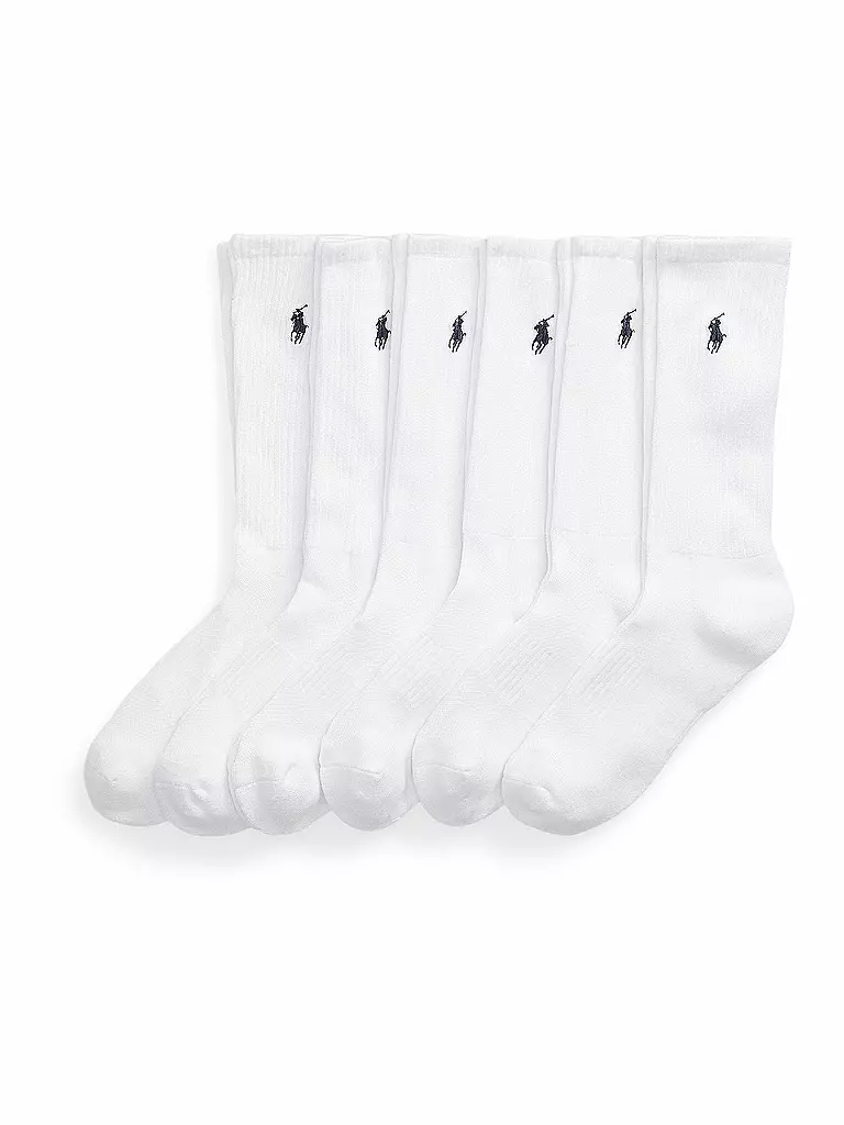 POLO RALPH LAUREN | Calzini confezione da 6 bianco | Bianco