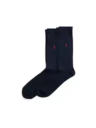 POLO RALPH LAUREN | Calzini da uomo confezione da 2 nero | Blu scuro