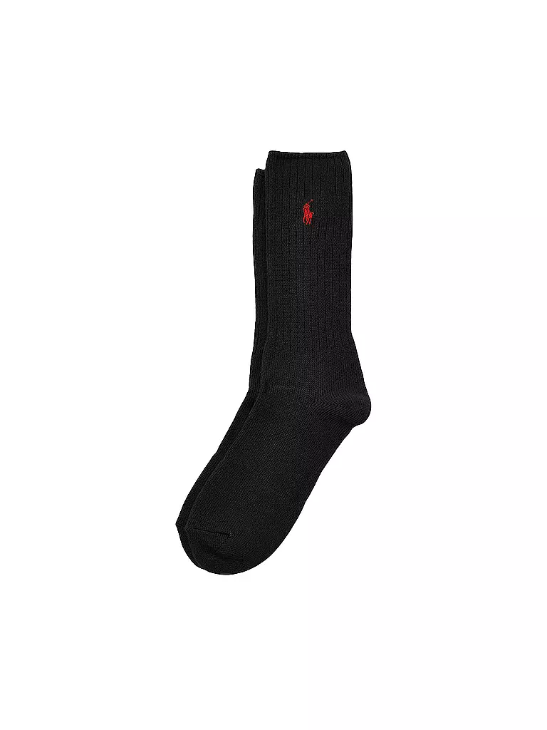 POLO RALPH LAUREN | Calzini nero / rosso | Nero