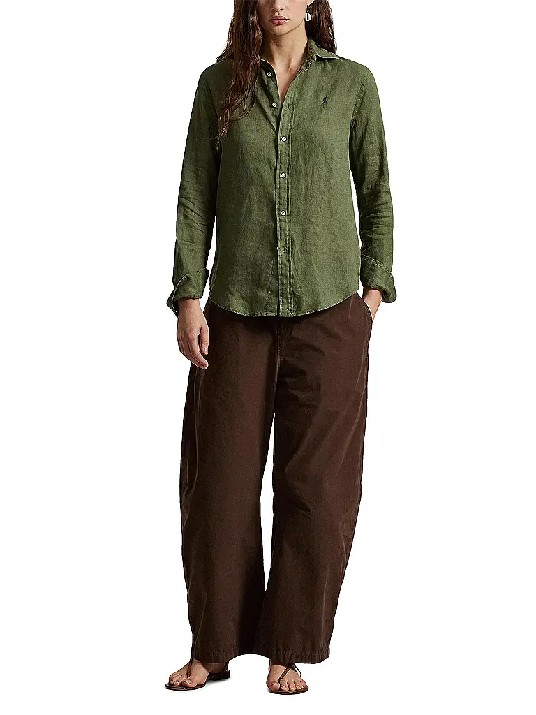 POLO RALPH LAUREN | Camicia a blusa | Oliva