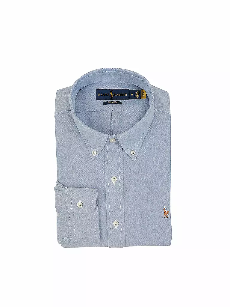 POLO RALPH LAUREN | Camicia Custom Fit | Blu chiaro