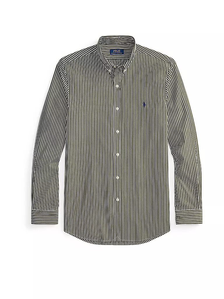 POLO RALPH LAUREN | Camicia Custom Fit | Verde scuro