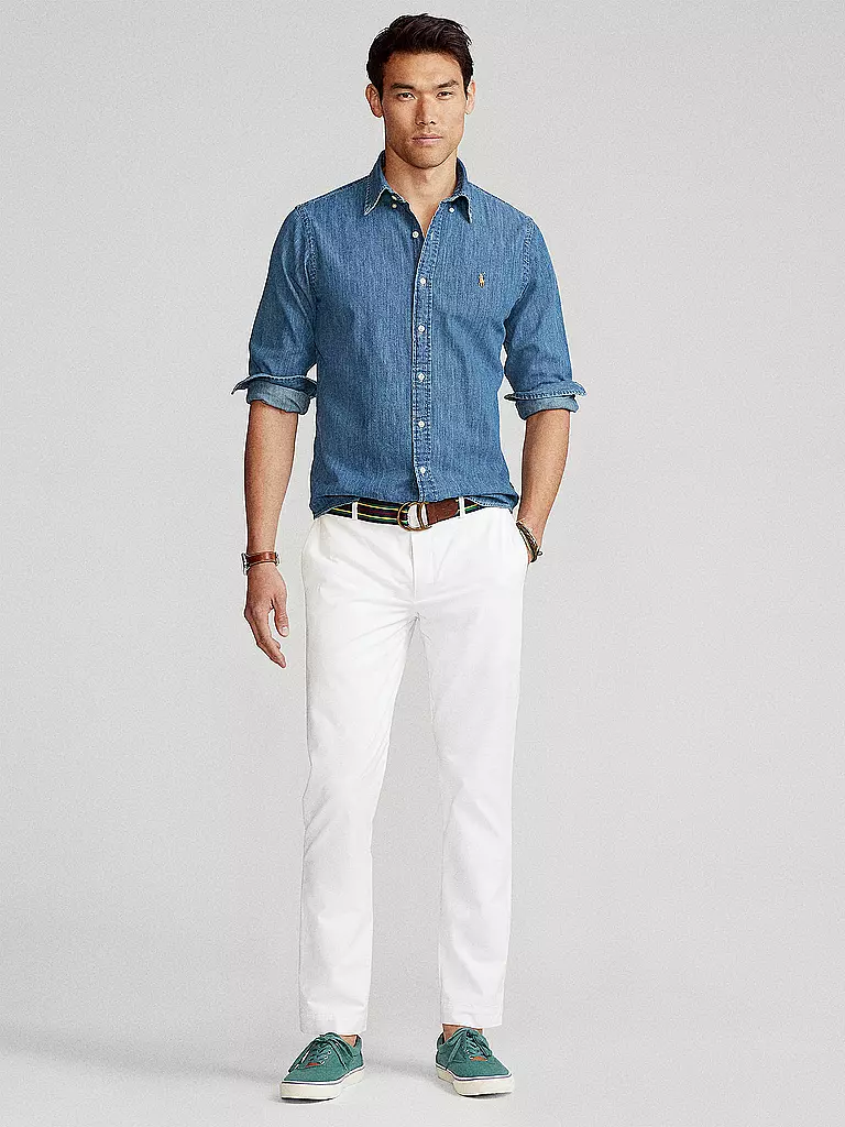POLO RALPH LAUREN | Camicia Custom Fit | Blu