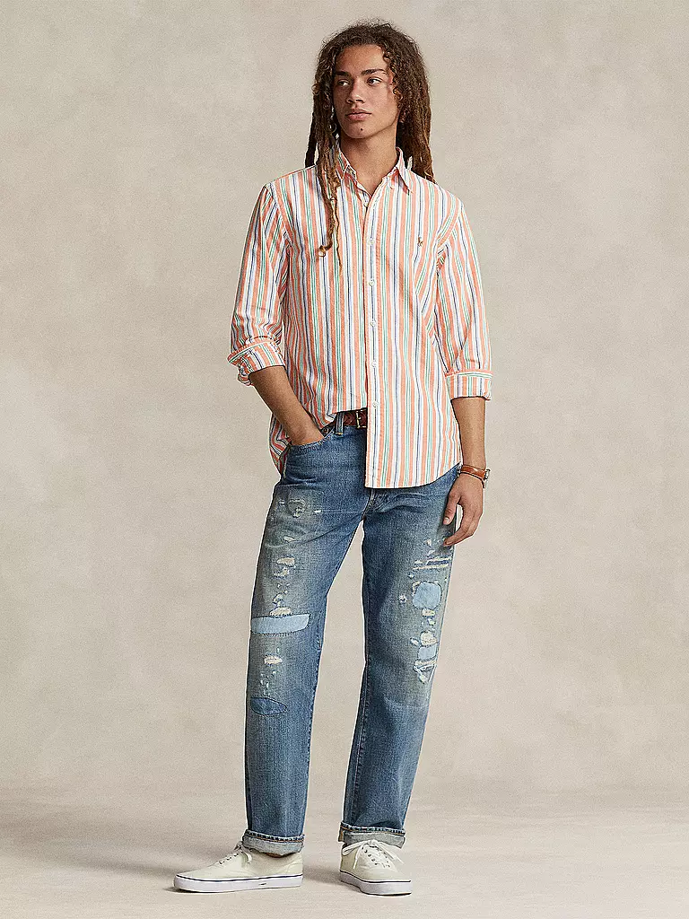 POLO RALPH LAUREN | Camicia Custom Fit | Arancione