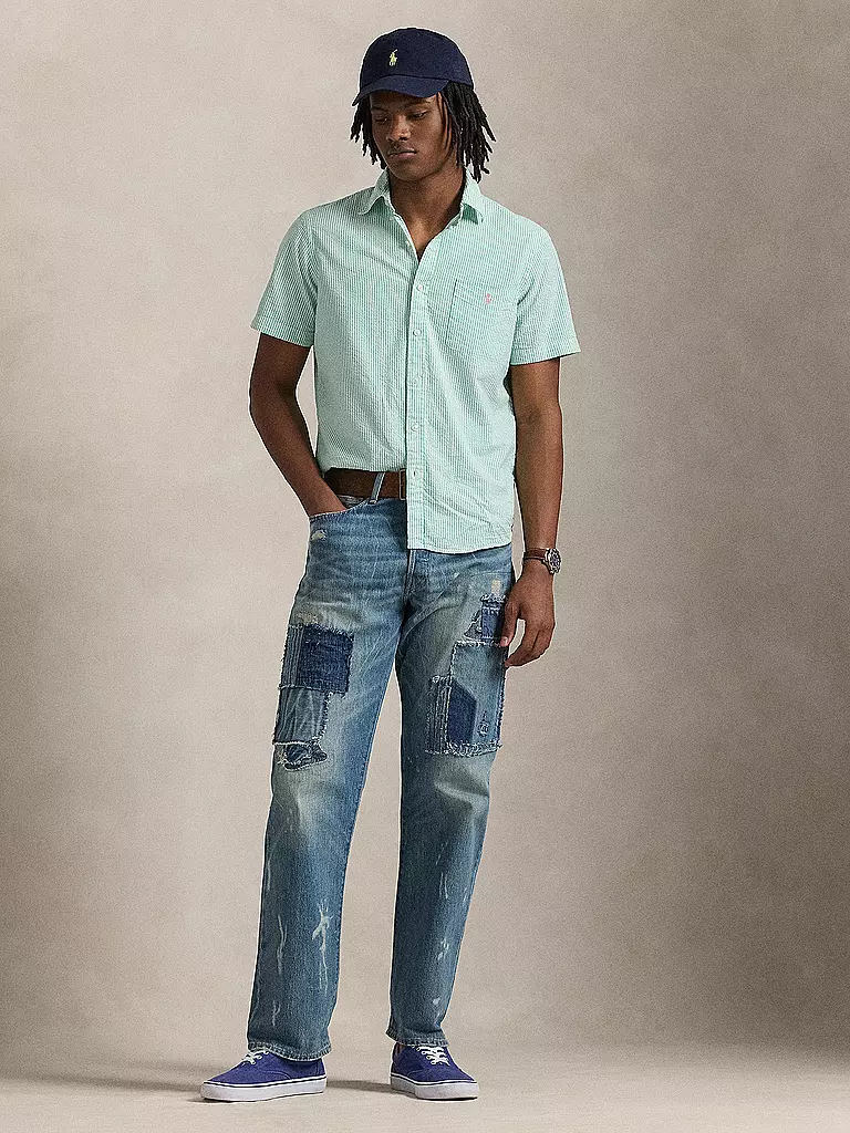 POLO RALPH LAUREN | Camicia Custom Fit | Verde chiaro
