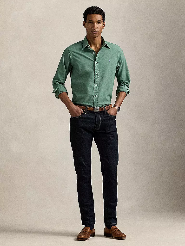POLO RALPH LAUREN | Camicia Custom Fit | Verde