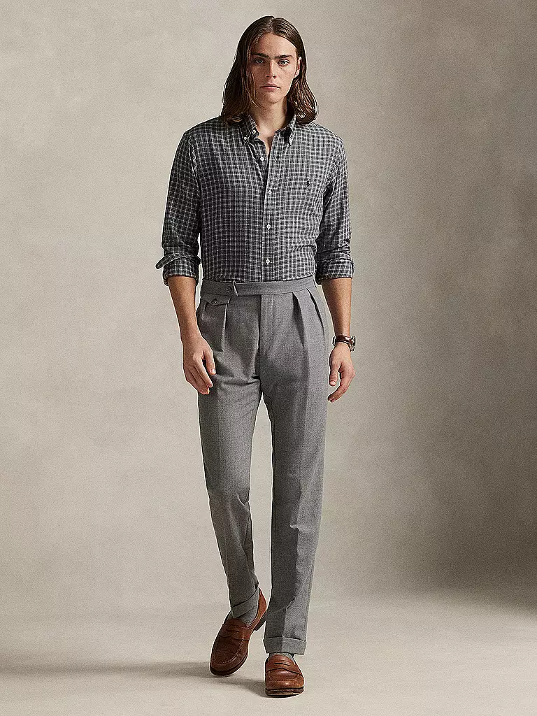 POLO RALPH LAUREN | Camicia Custom Fit | Grigio