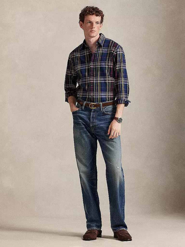 POLO RALPH LAUREN | Camicia Custom Fit | Blu scuro