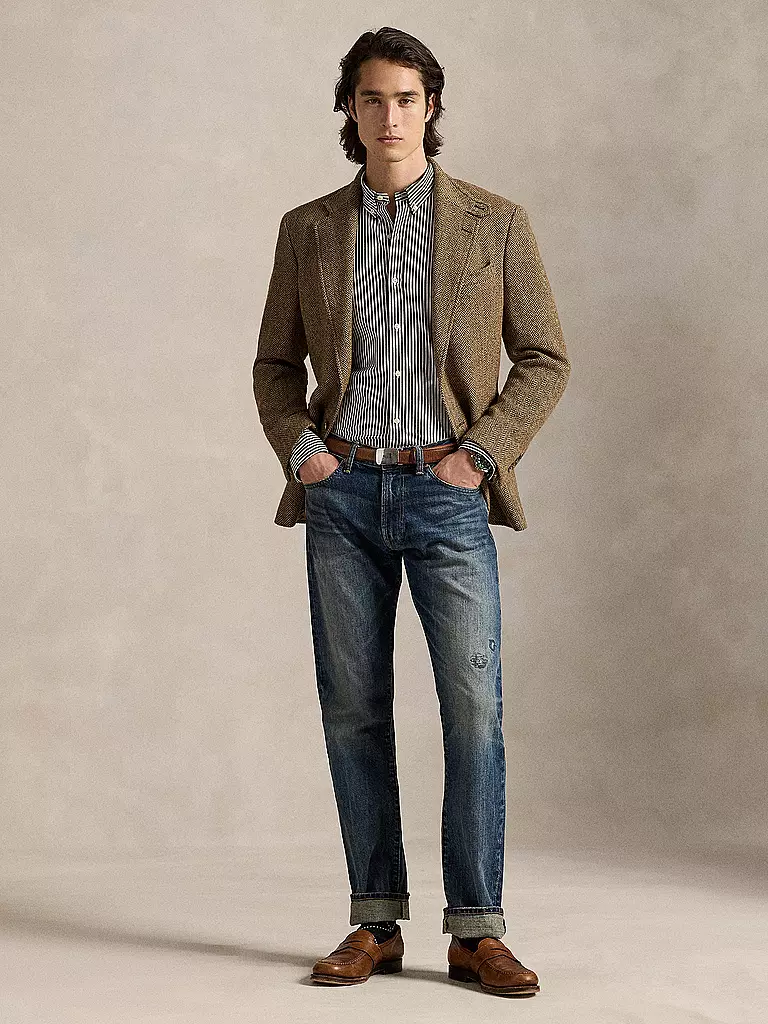 POLO RALPH LAUREN | Camicia Custom Fit | Verde scuro