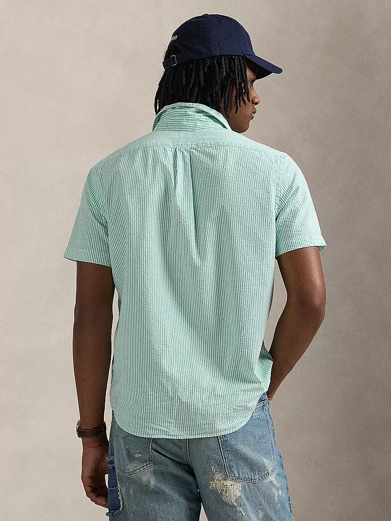 POLO RALPH LAUREN | Camicia Custom Fit | Verde chiaro