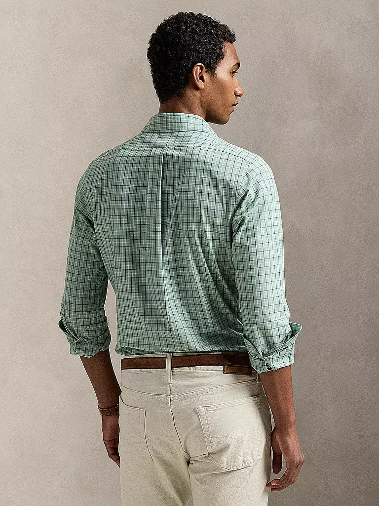 POLO RALPH LAUREN | Camicia Custom Fit | Verde chiaro