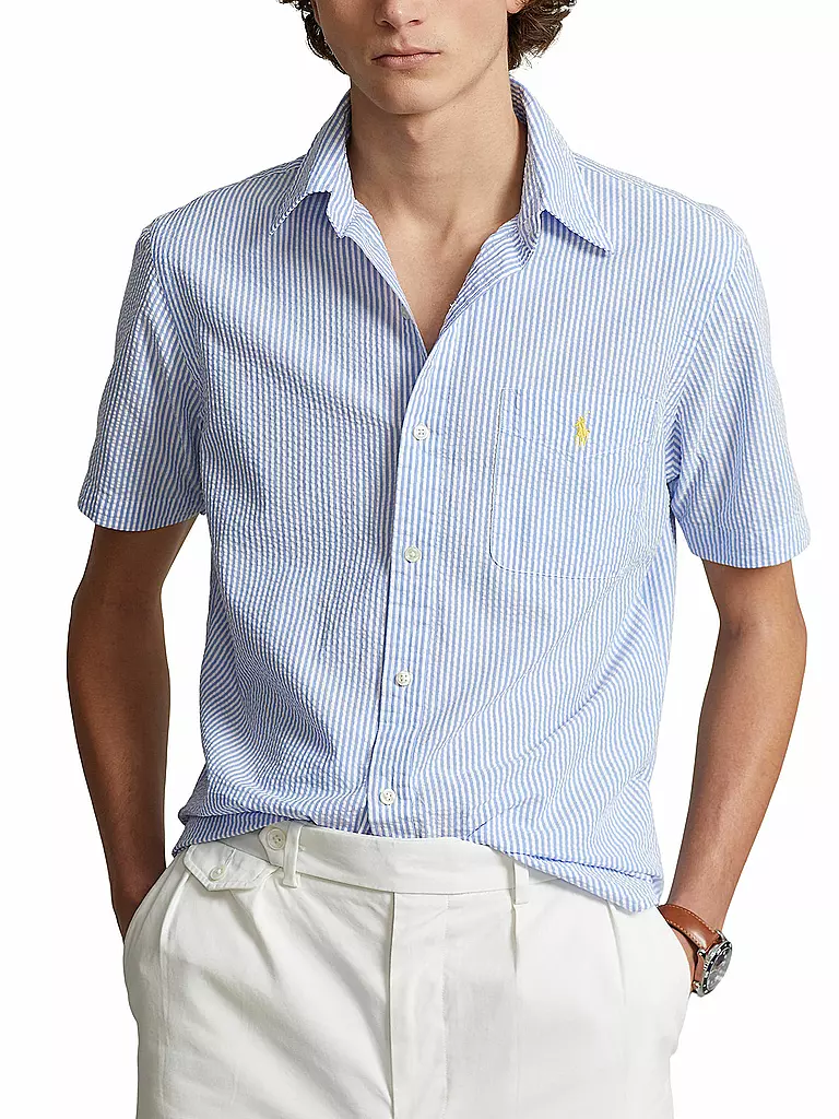 POLO RALPH LAUREN | Camicia Custom Fit | Blu chiaro