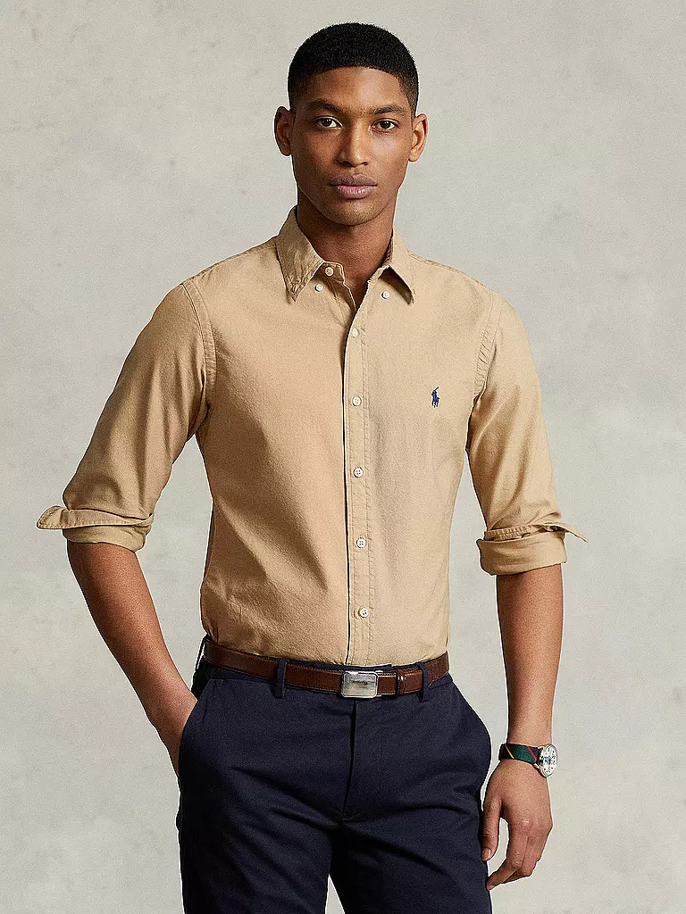 POLO RALPH LAUREN | Camicia Custom Fit | Beige
