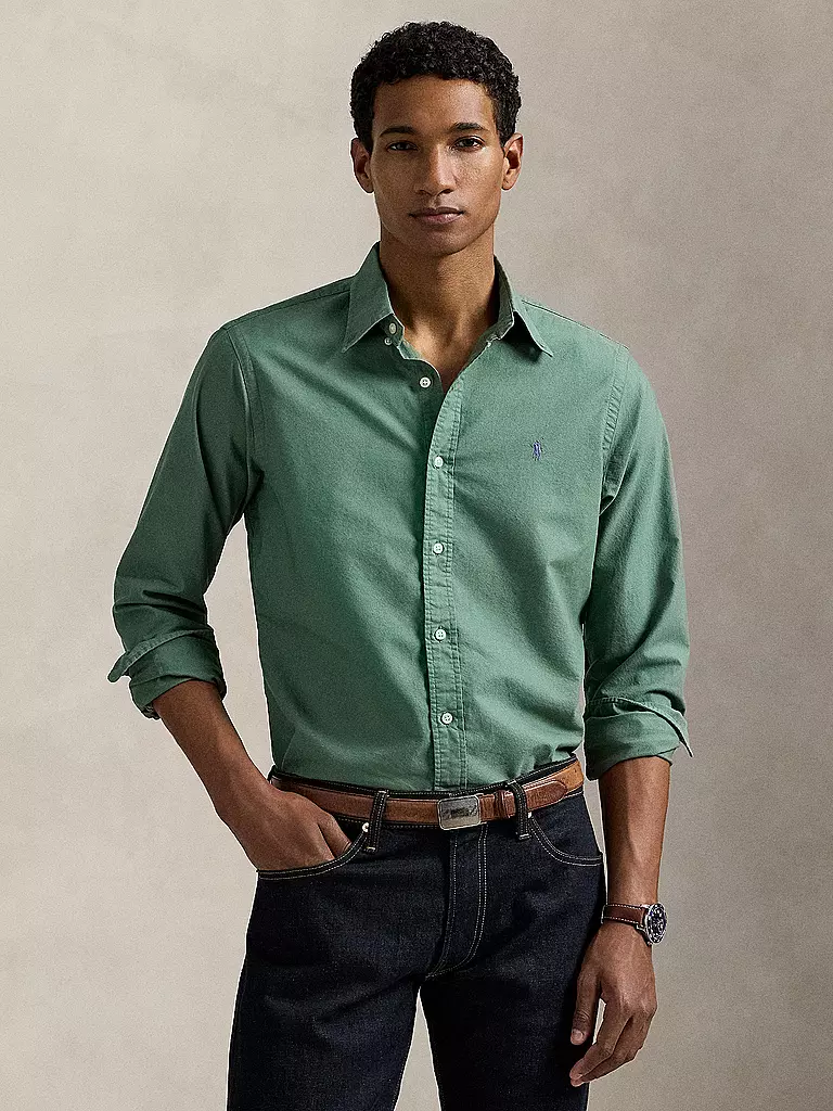 POLO RALPH LAUREN | Camicia Custom Fit | Verde
