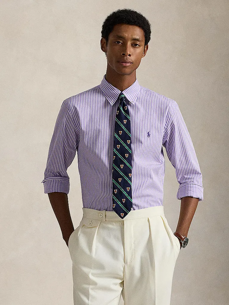 POLO RALPH LAUREN | Camicia Custom Fit | Lilla