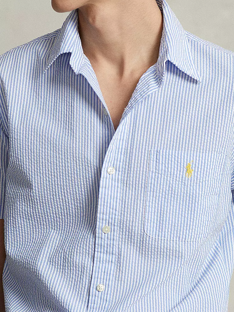 POLO RALPH LAUREN | Camicia Custom Fit | Blu chiaro