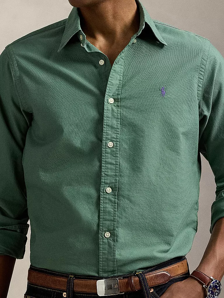 POLO RALPH LAUREN | Camicia Custom Fit | Verde