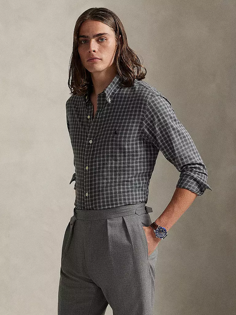 POLO RALPH LAUREN | Camicia Custom Fit | Grigio