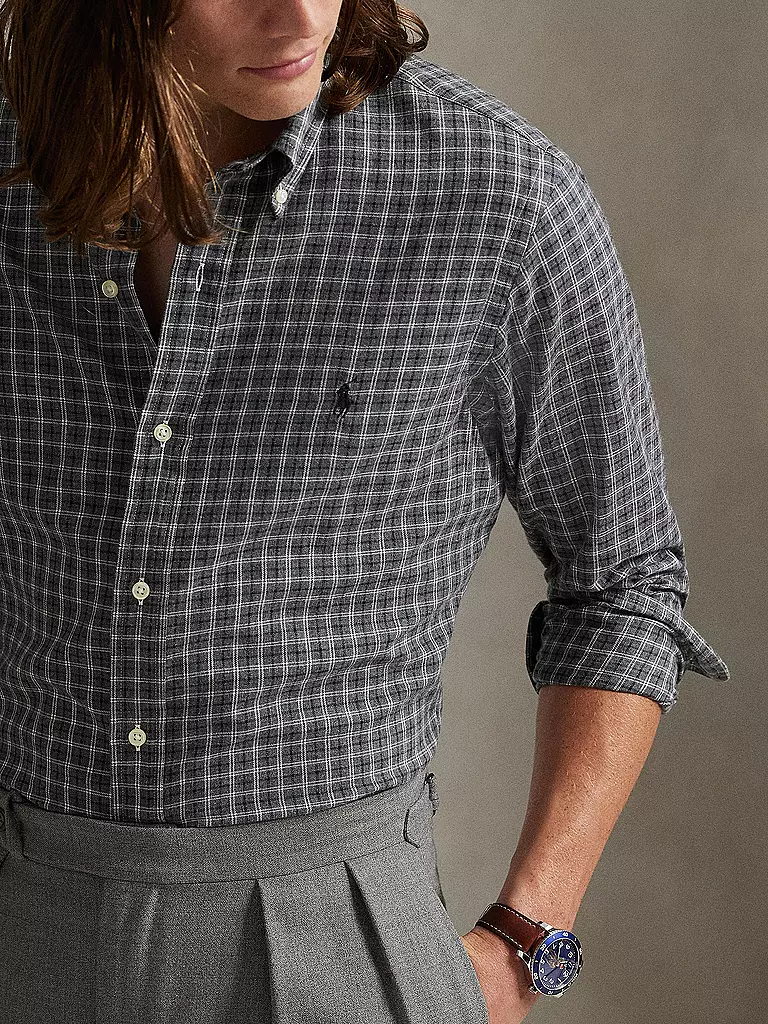 POLO RALPH LAUREN | Camicia Custom Fit | Grigio
