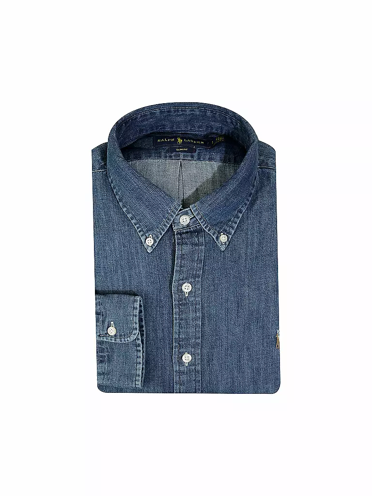 POLO RALPH LAUREN | Camicia di jeans slim fit | Blu