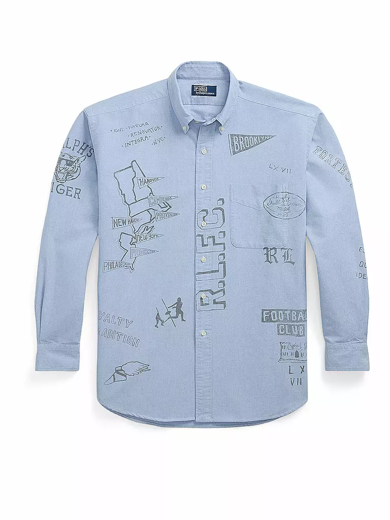 POLO RALPH LAUREN | Camicia di jeans | Blu chiaro