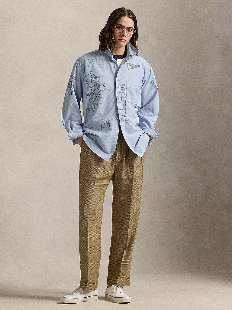 POLO RALPH LAUREN | Camicia di jeans | Blu chiaro
