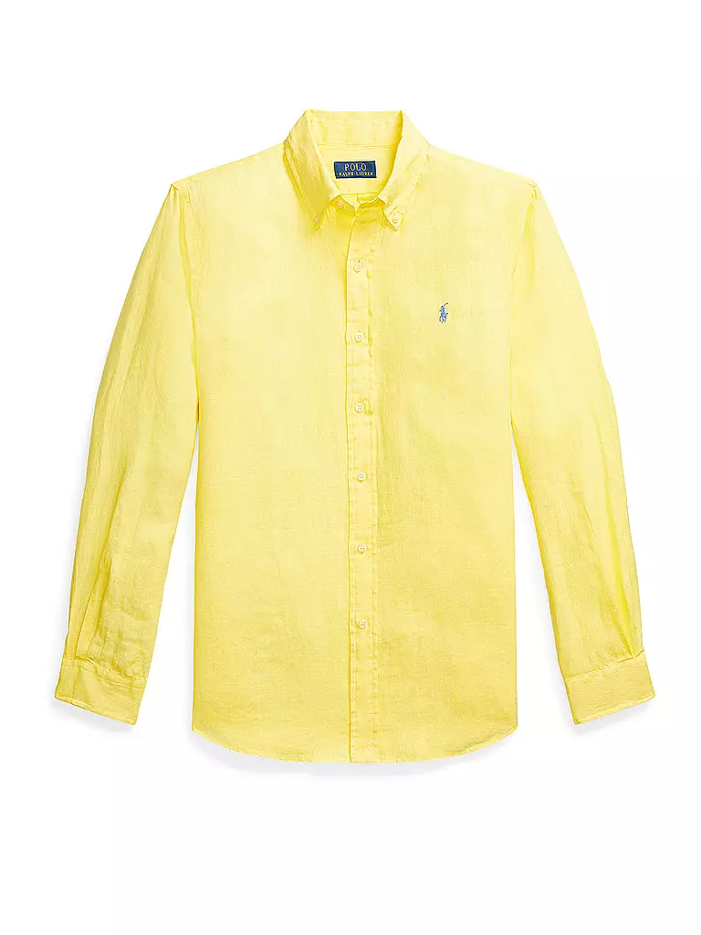 POLO RALPH LAUREN | Camicia di lino Custom Fit | Giallo