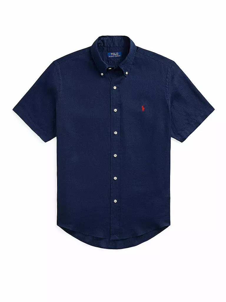 POLO RALPH LAUREN | Camicia di lino | Blu scuro