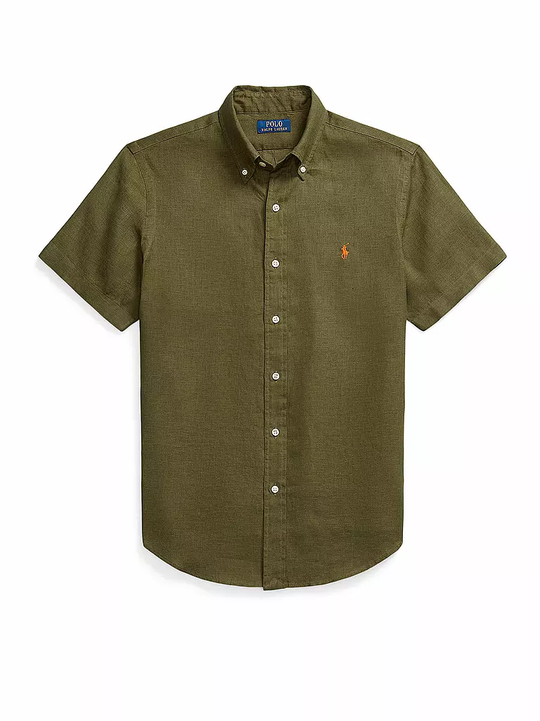 POLO RALPH LAUREN | Camicia di lino | Oliva