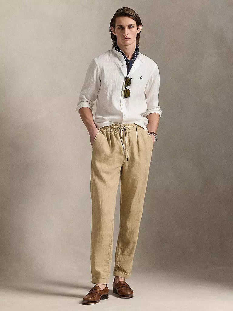 POLO RALPH LAUREN | Camicia di lino | Bianco