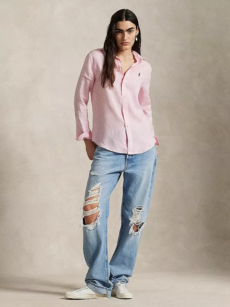 POLO RALPH LAUREN | Camicia di lino | Rosa