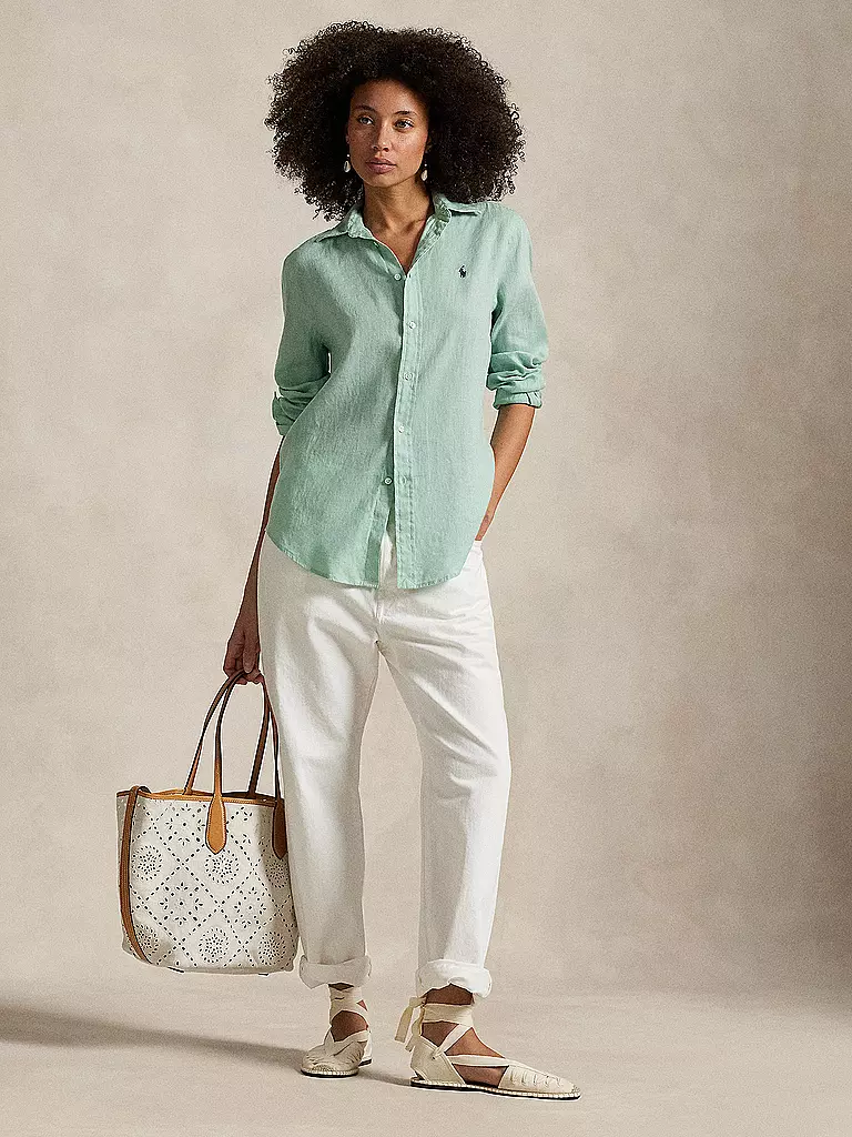POLO RALPH LAUREN | Camicia di lino | Menta