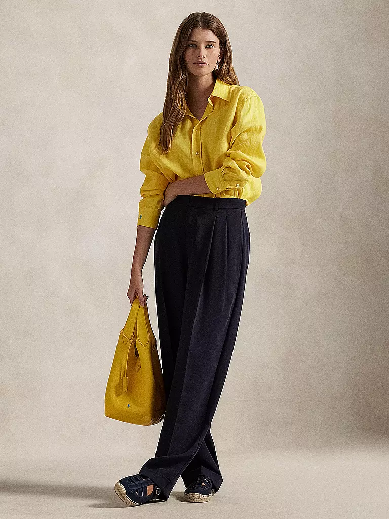 POLO RALPH LAUREN | Camicia di lino | Giallo