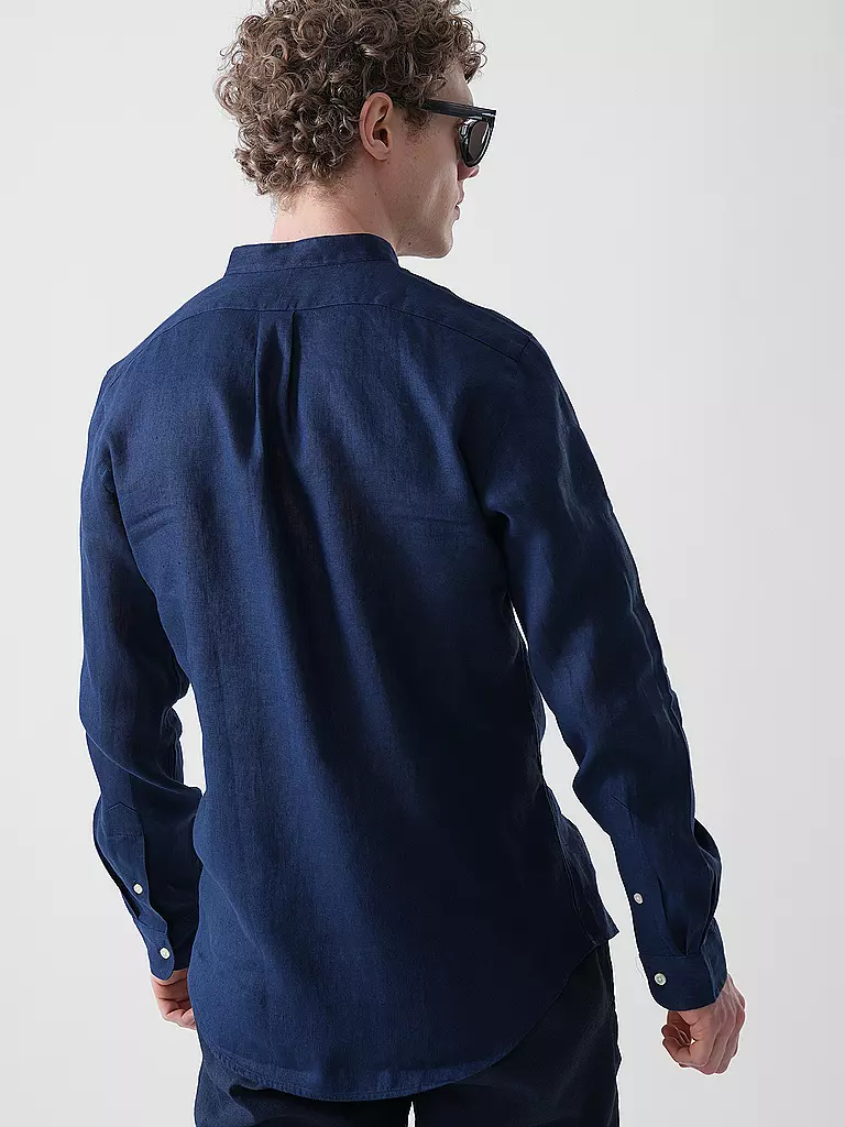 POLO RALPH LAUREN | Camicia di lino | Blu scuro