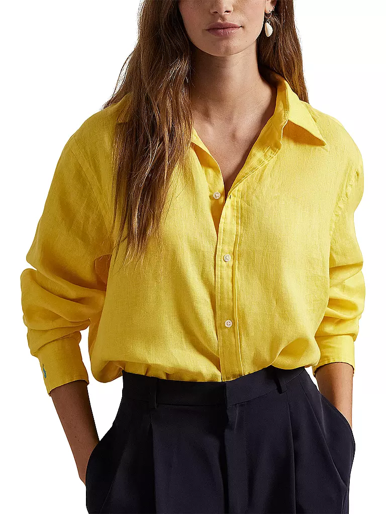 POLO RALPH LAUREN | Camicia di lino | Giallo