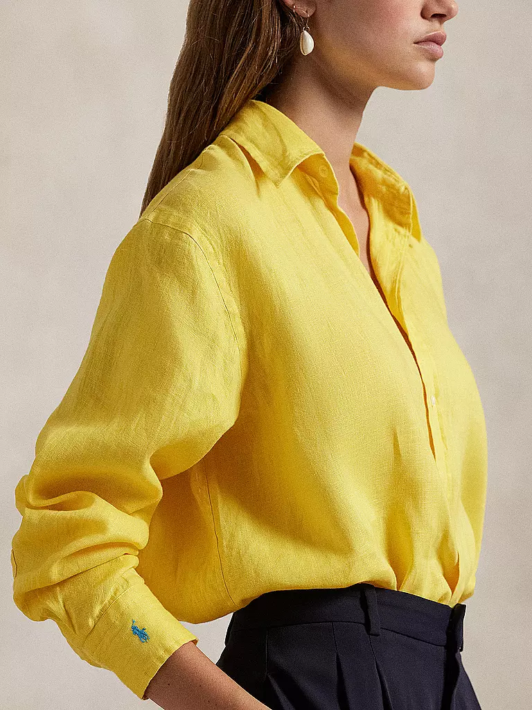 POLO RALPH LAUREN | Camicia di lino | Giallo
