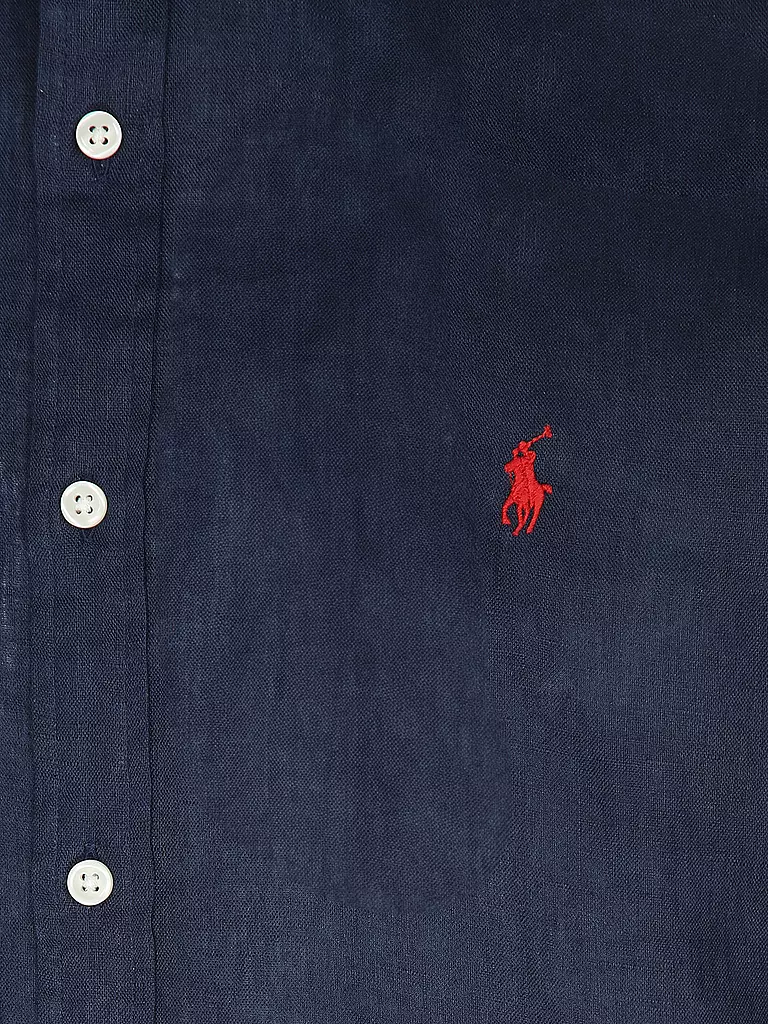POLO RALPH LAUREN | Camicia di lino | Blu scuro