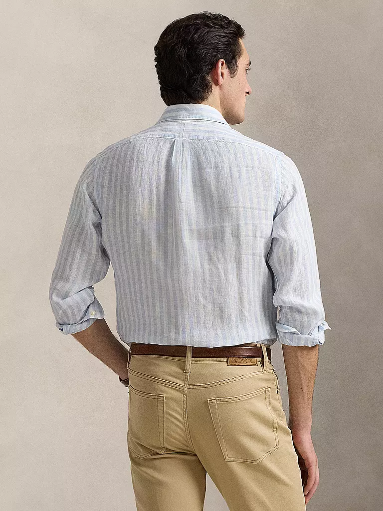 POLO RALPH LAUREN | Camicia di lino | Blu chiaro