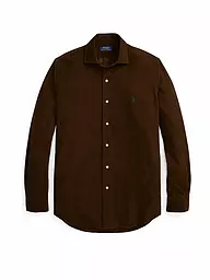 POLO RALPH LAUREN | Camicia di velluto a coste Custom Fit | Marrone