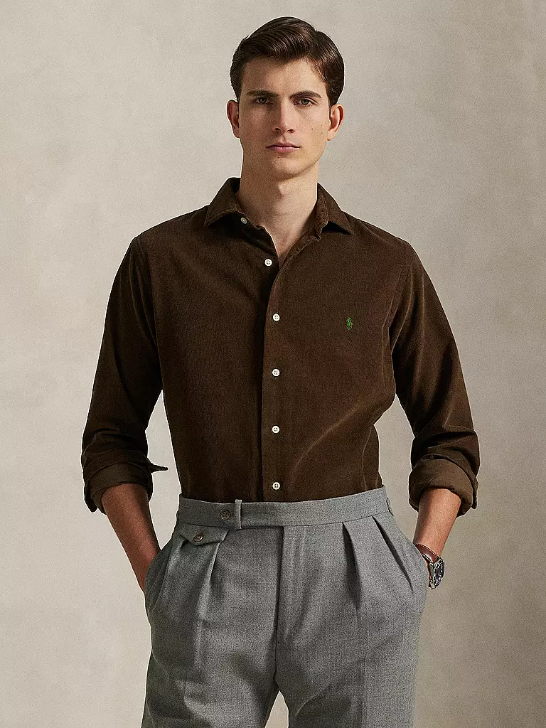 POLO RALPH LAUREN | Camicia di velluto a coste Custom Fit | 
