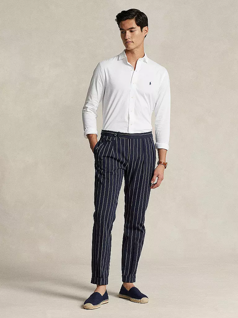 POLO RALPH LAUREN | Camicia in jersey slim fit | Bianco